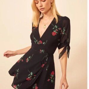 Reformation Sammy (Rochelle) Wrap Floral Dress